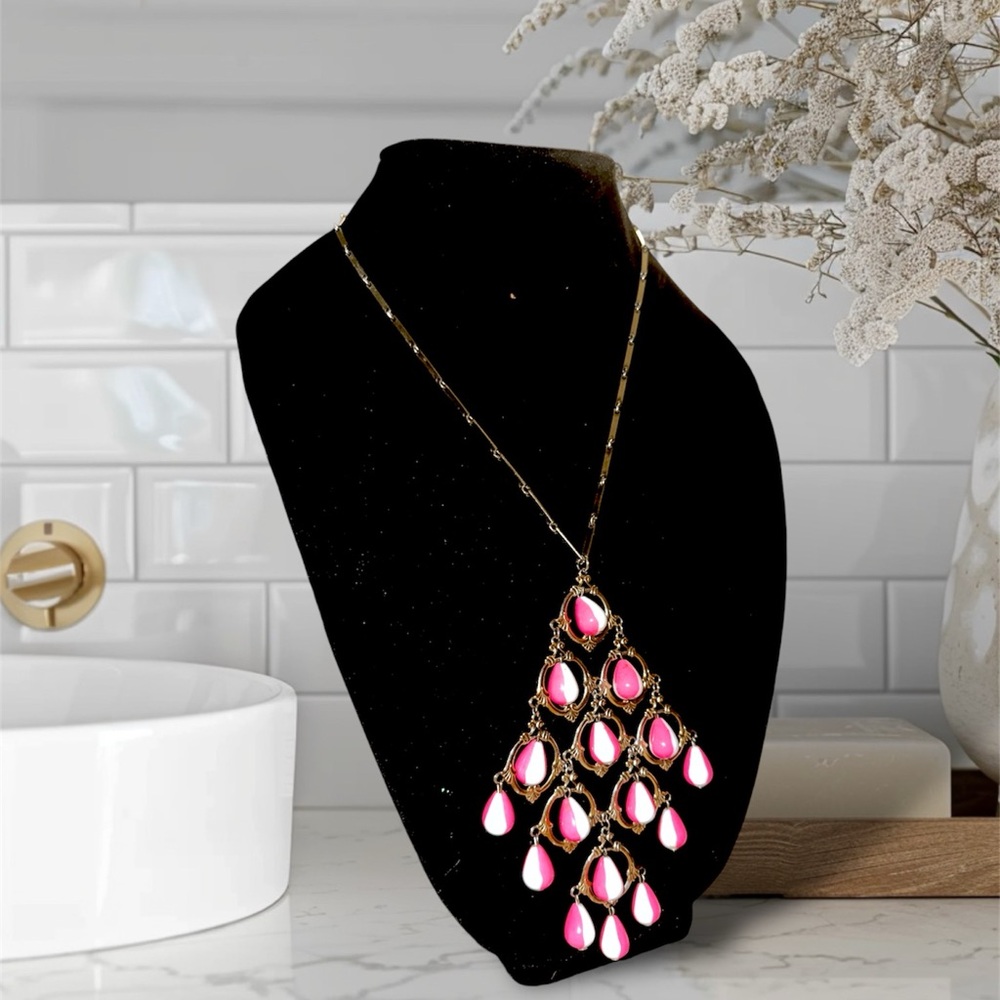 Pink necklace